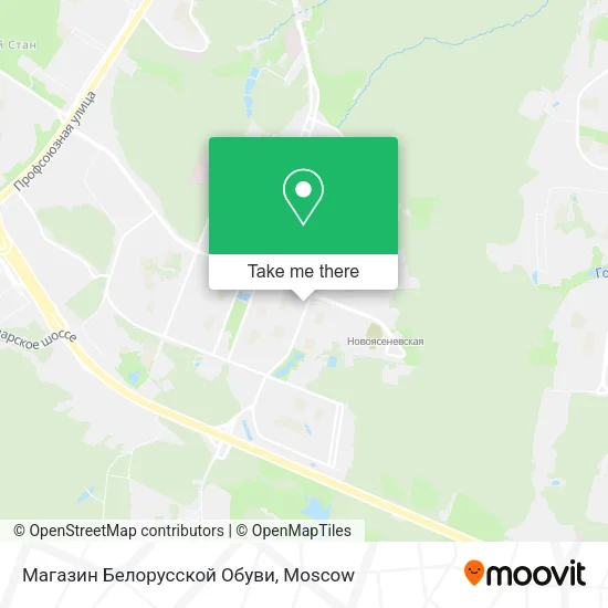 Магазин Белорусской Обуви map