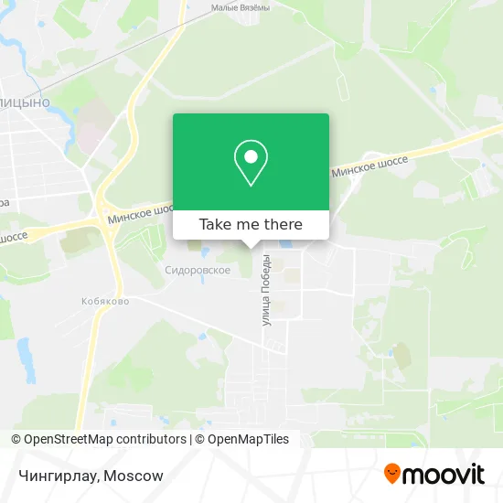 Чингирлау map