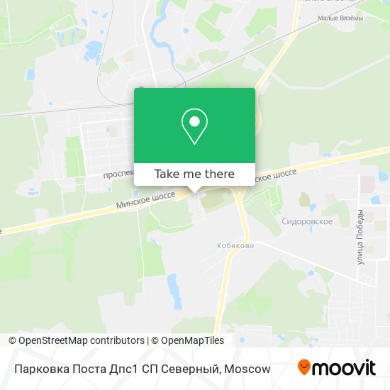 Парковка Поста Дпс1 СП Северный map