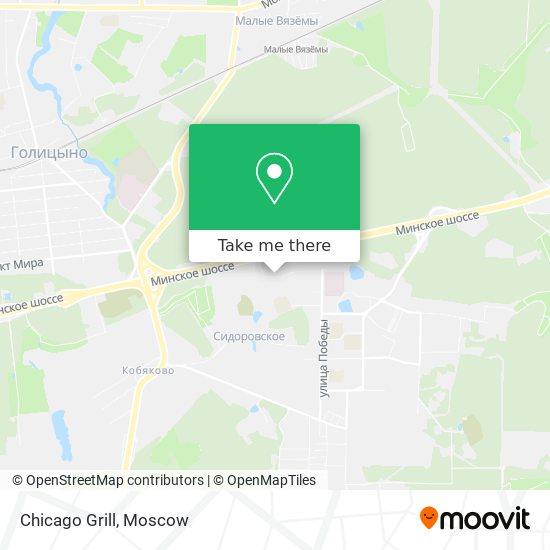 Chicago Grill map
