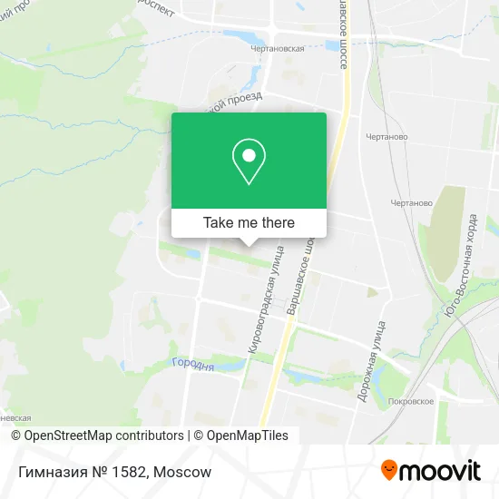 Гимназия № 1582 map