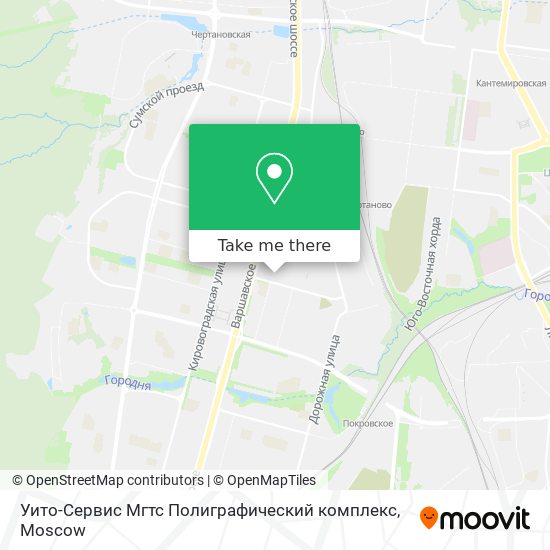 Уито-Сервис Мгтс Полиграфический комплекс map