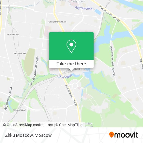 Zhku Moscow map