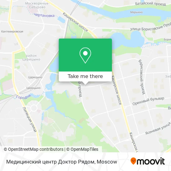 Медицинский центр Доктор Рядом map