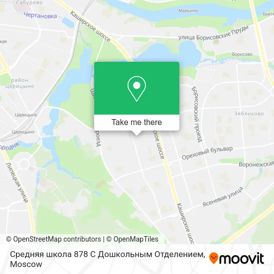 Средняя школа 878 С Дошкольным Отделением map