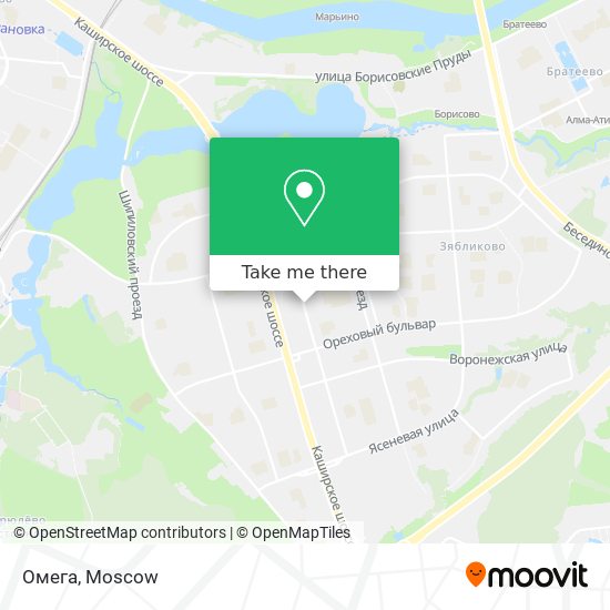 Омега map