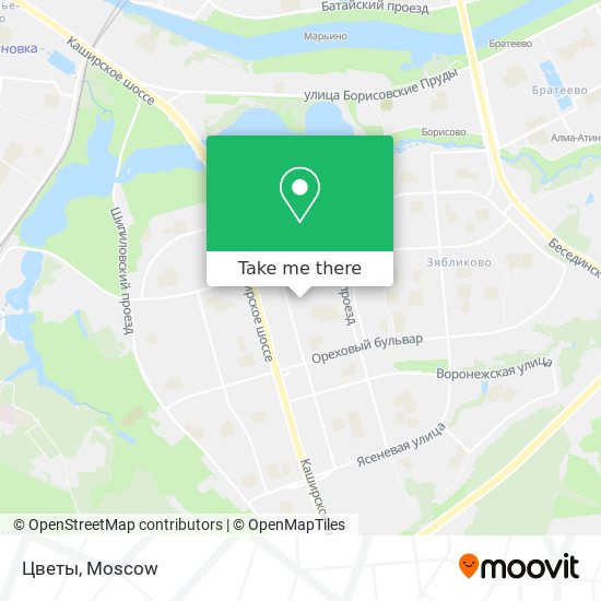 Цветы map