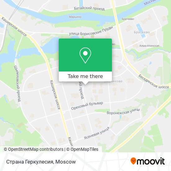 Страна Геркулесия map