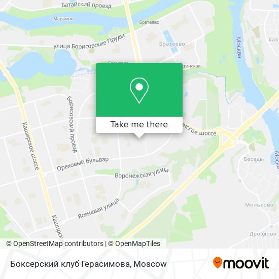 Боксерский клуб Герасимова map