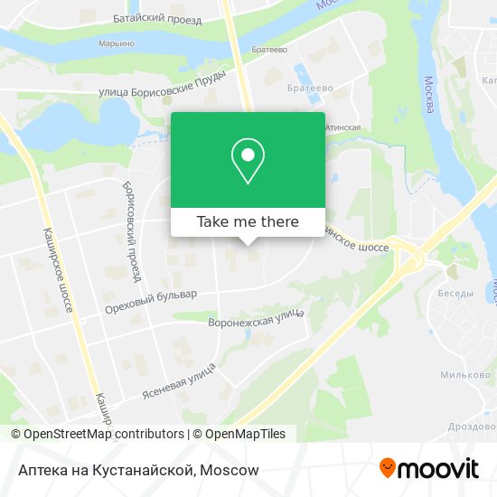 Аптека на Кустанайской map