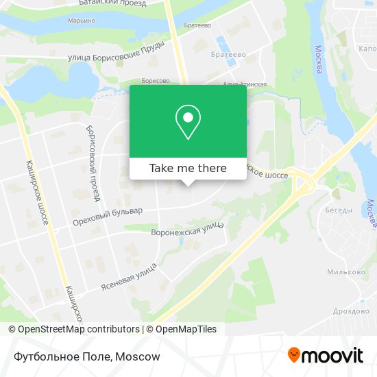 Футбольное Поле map