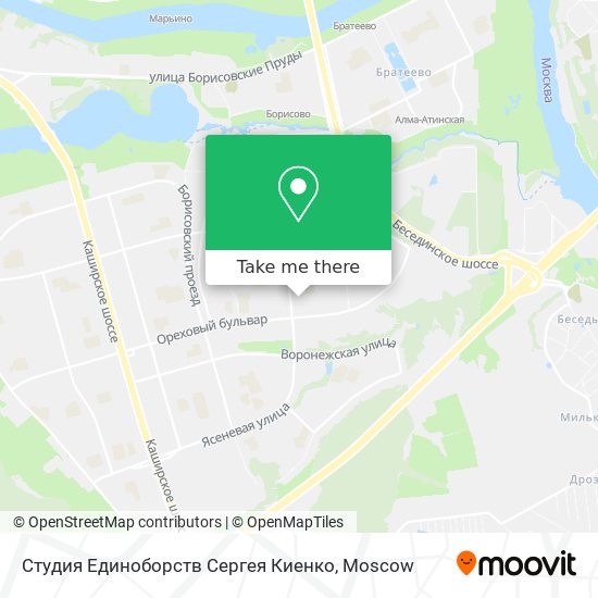 Студия Единоборств Сергея Киенко map