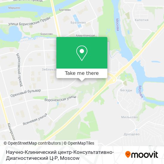 Научно-Клинический центр-Консультативно-Диагностический Ц-Р map