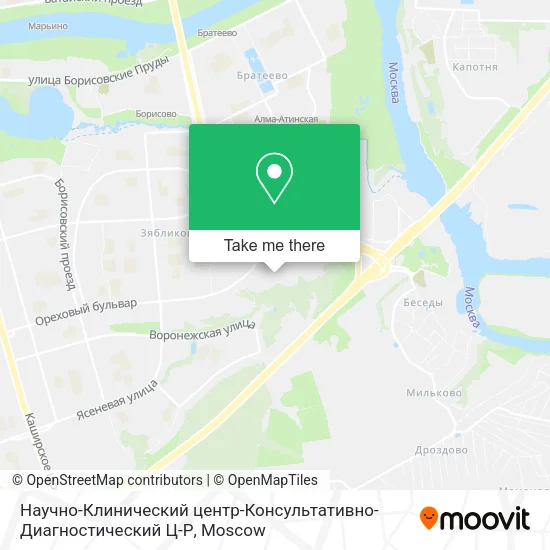 Научно-Клинический центр-Консультативно-Диагностический Ц-Р map