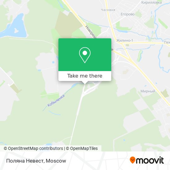 Поляна Невест map