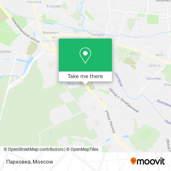 Парковка map