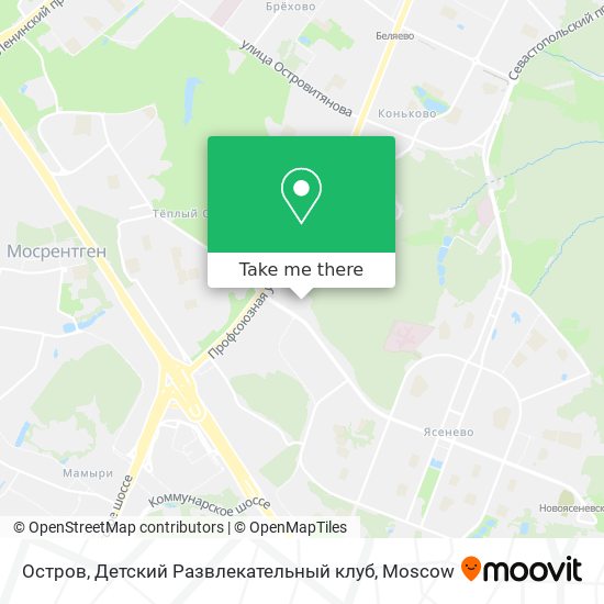 Остров, Детский Развлекательный клуб map