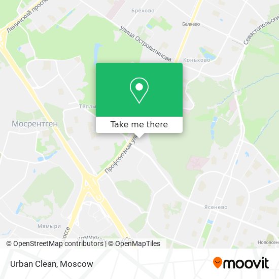Urban Clean map