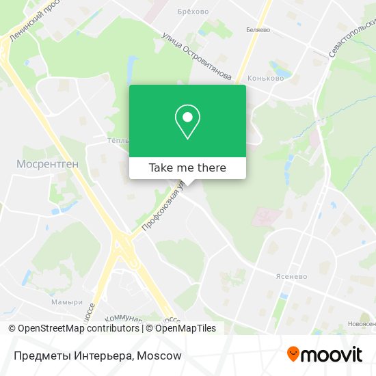Предметы Интерьера map