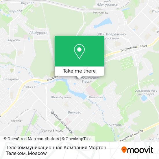 Телекоммуникационная Компания Мортон Телеком map