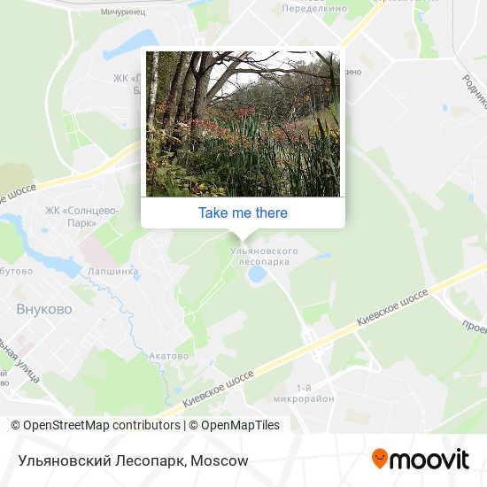 Ульяновский Лесопарк map