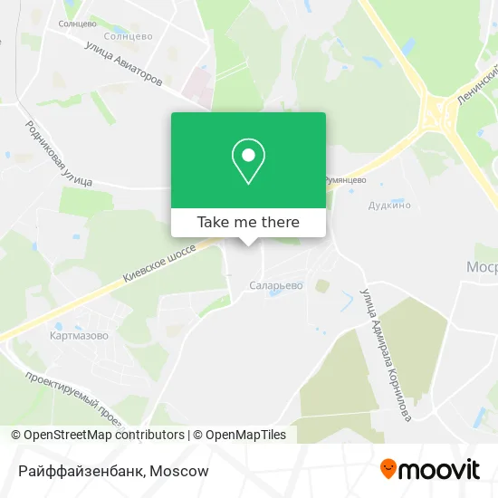 Райффайзенбанк map