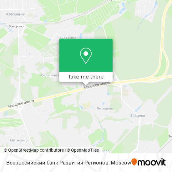 Всероссийский банк Развития Регионов map