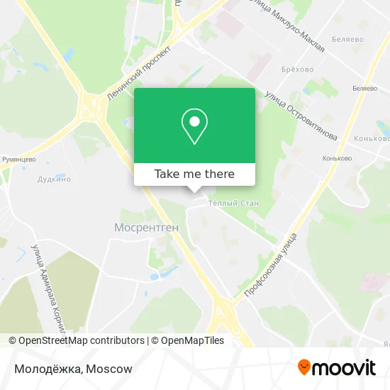 Молодёжка map