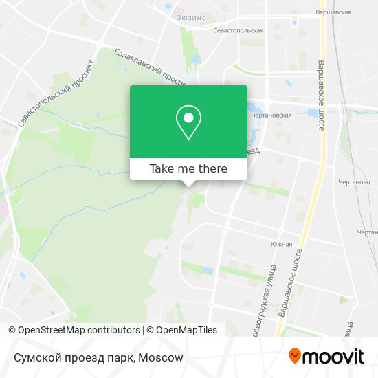 Сумской проезд парк map