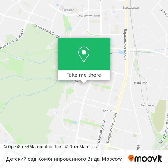 Детский сад Комбинированного Вида map