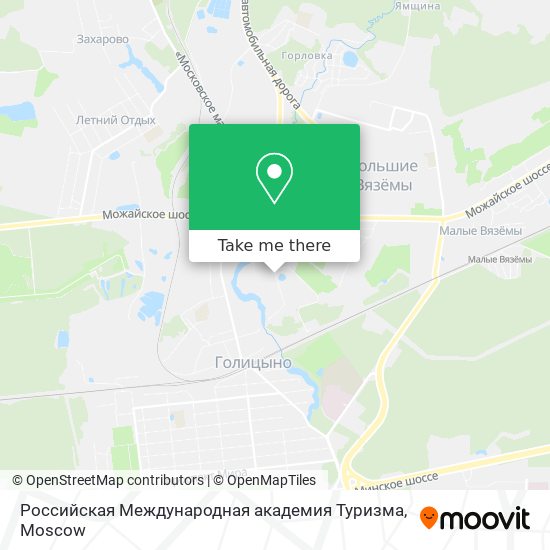 Российская Международная академия Туризма map