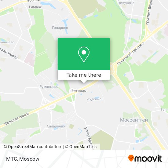 МТС map