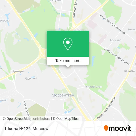 Школа №126 map