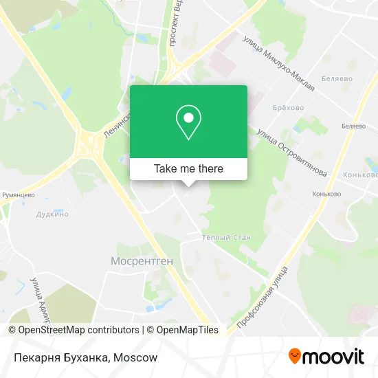 Пекарня Буханка map