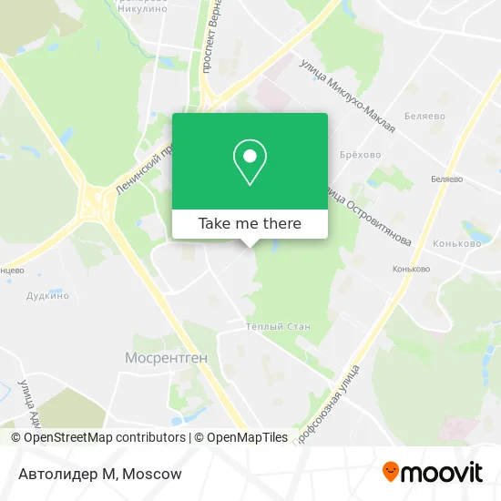 Автолидер М map