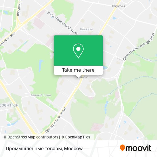 Промышленные товары map