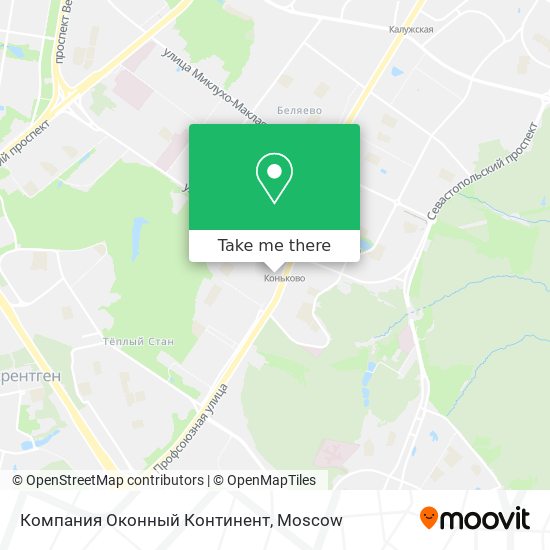 Компания Оконный Континент map