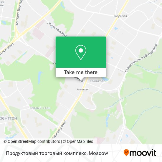 Продуктовый торговый комплекс map