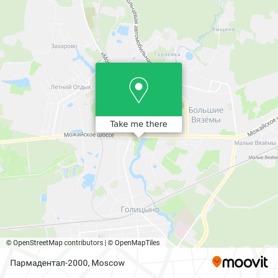 Пармадентал-2000 map