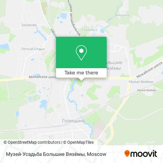 Музей-Усадьба Большие Вязёмы map