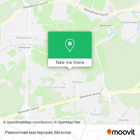 Ремонтная мастерская map