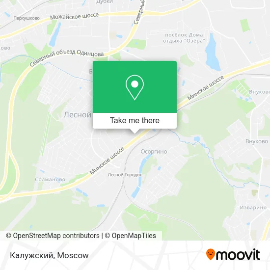 Калужский map