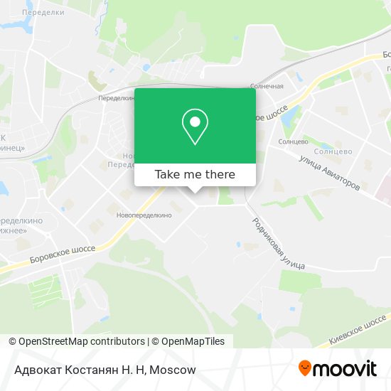 Адвокат Костанян Н. Н map