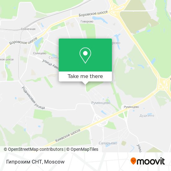 Гипрохим СНТ map