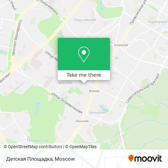 Детская Площадка map