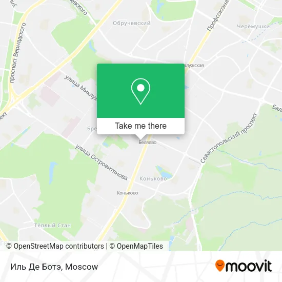 Иль Де Ботэ map