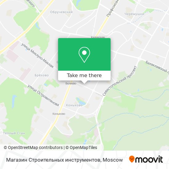 Магазин Строительных инструментов map