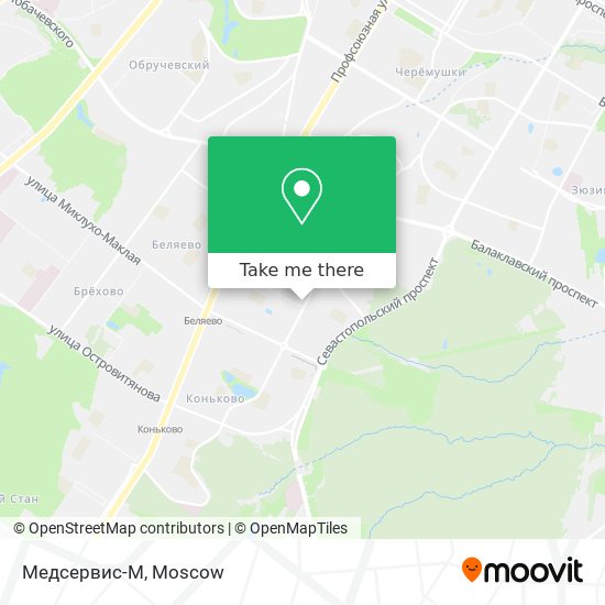 Медсервис-М map