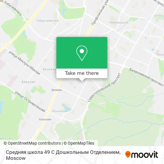 Средняя школа 49 С Дошкольным Отделением map