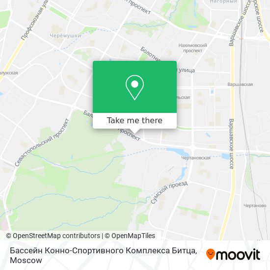 Бассейн Конно-Спортивного Комплекса Битца map